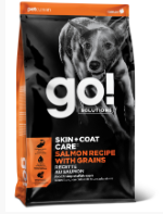 Go! Solutions Skin + Coat Care Salmon with Grains Dry Dog Food