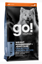 Go! Solutions Weight Management + Joint Care Chicken Grain-Free Dry Dog Food