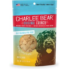 Charlee Bear Liver Flavor Dog Treats, 6-oz