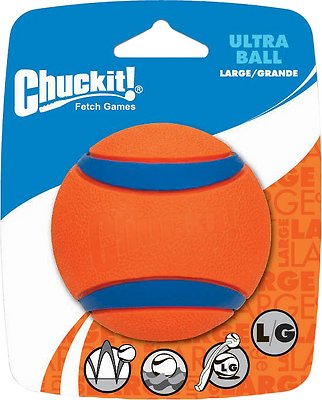 Chuckit! Ultra Rubber Ball Dog Toy, Large