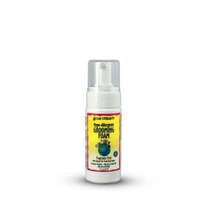 Earthbath Grooming Foam for Cats, Hypo-Allergenic, Fragrance Free, 4-oz