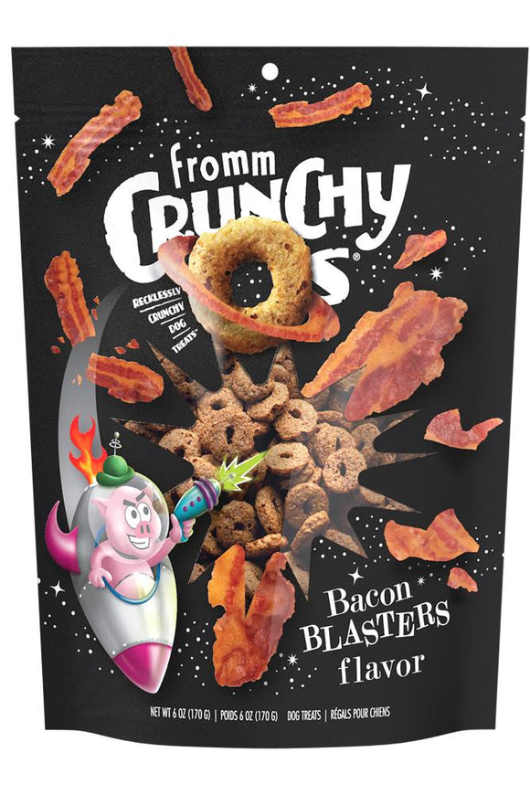 Fromm - Crunchy O's Bacon Blasters Dog Treats, 6oz