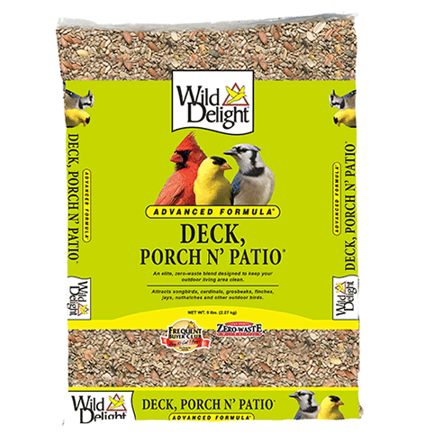 Wild Delight Deck Porch N' Patio Wild Bird Food, 5-lb