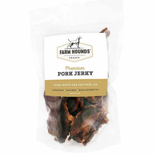 Farm Hounds Pork Jerky Dog Treats, 3.5-oz