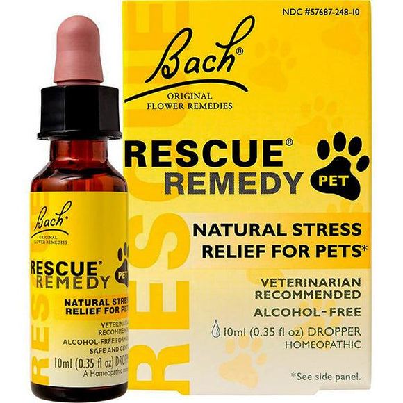 Rescue Remedy Pet Natural Flower Extract Stress-Relief Liquid, 10 mL