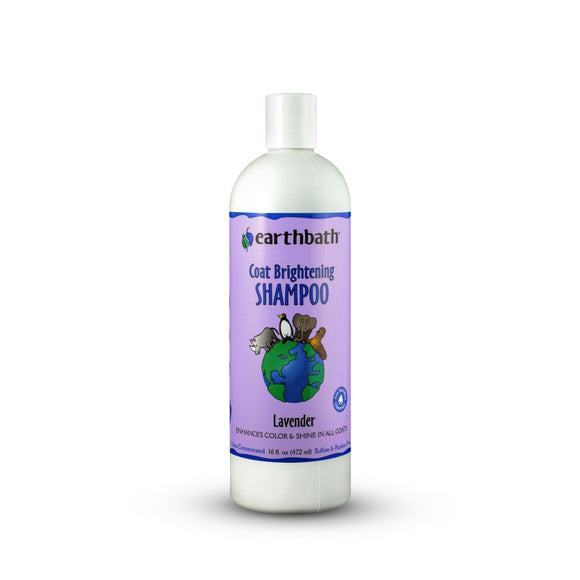 Earthbath Coat Brightening Shampoo for Dogs & Cats, Lavender, 16-oz