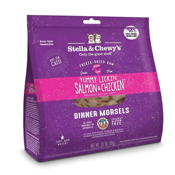 Stella & Chewy's - Yummy Lickin' Salmon & Chicken Dinner Morsels