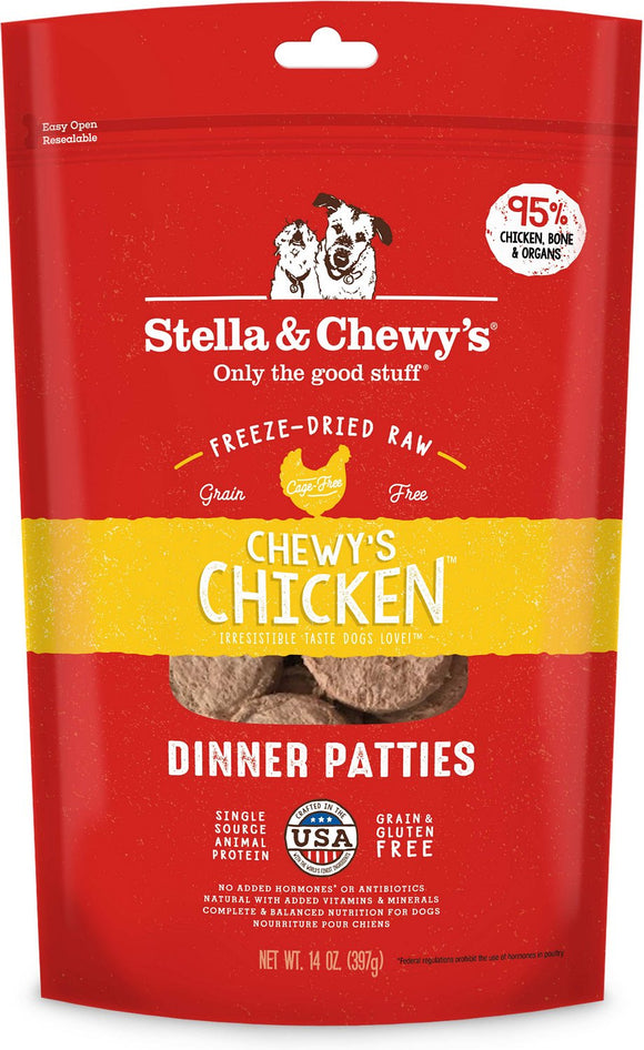 Stella & Chewy's - Chewy's Chicken Freeze-Dried Dinner Patties