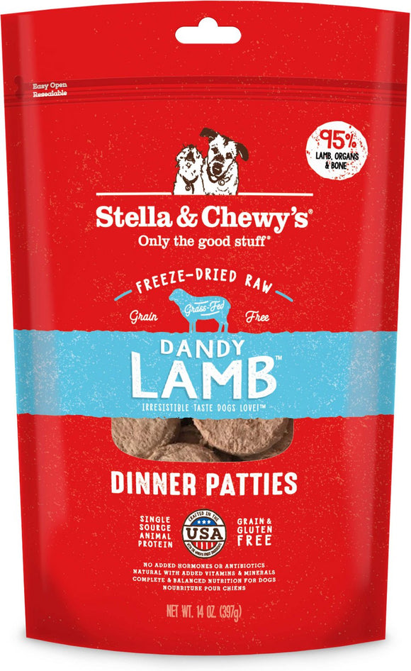Stella and Chewy's - Dandy Lamb Freeze-Dried Dinner Patties