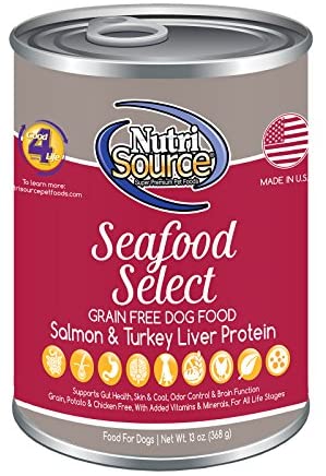 NutriSource - Canned Seafood Select Grain Free Wet Dog Food
