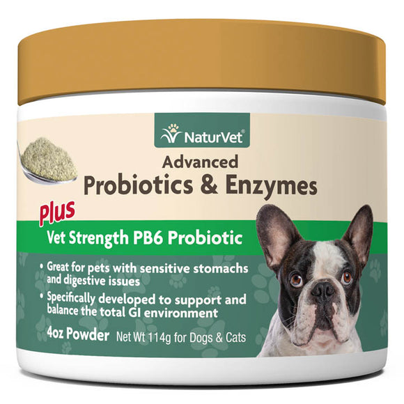 NaturVet - Probiotics And Enzymes Powder