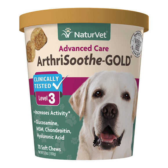NaturVet - ArthriSoothe-GOLD Soft Chews