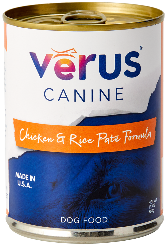 Verus - Canned Chicken and Rice Pate Wet Dog Food (In Store Purchase Only)