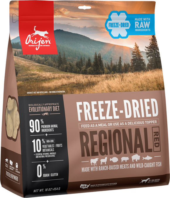 Orijen - Freeze-Dried Regional Red - Dry Dog Food