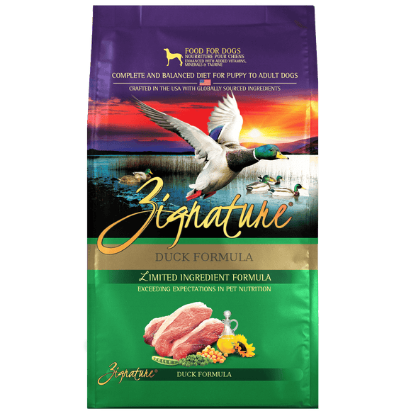 Zignature - Duck Formula Dry Dog Food