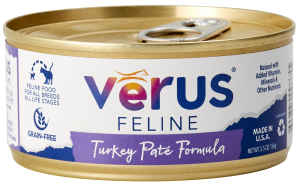 Verus - Canned Turkey Pate Wet Cat Food (In Store Purchase Only)