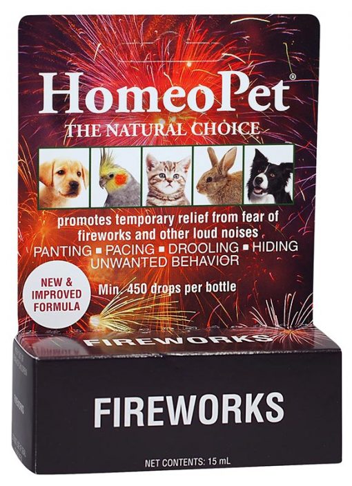 HomeoPet - Fireworks - Anxiety Aid