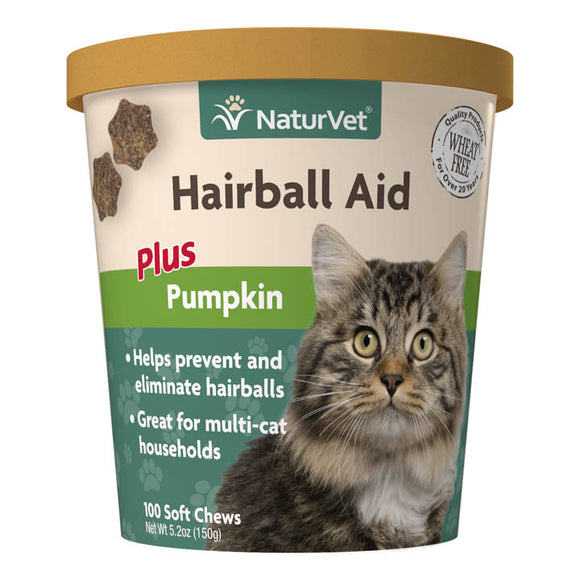 NaturVet - Hairball Aid Soft Chews