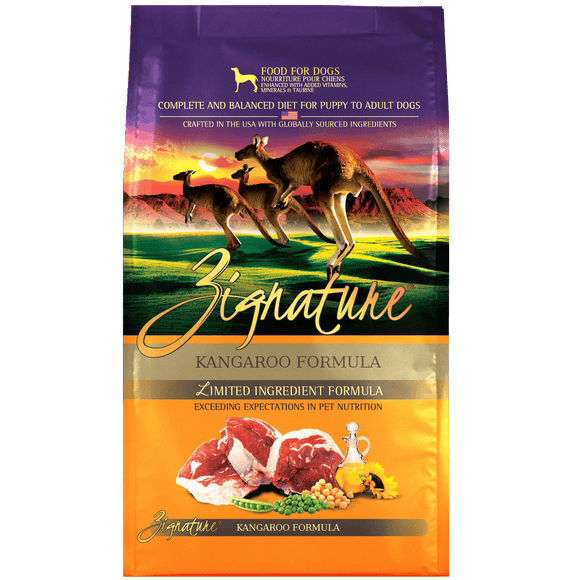 Zignature - Kangaroo Formula Dry Dog Food
