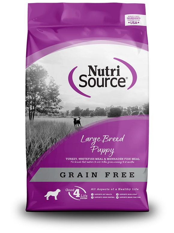 NutriSource - Grain Free Large Breed Dry Puppy Food