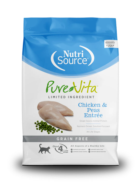 PureVita - Grain Free Chicken & Pea Dry Cat Food