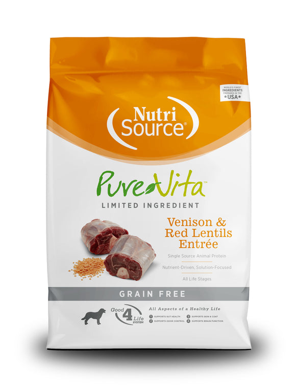PureVita - Grain Free Venison & Red Lentils Entree