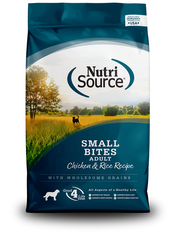 NutriSource - Small Bite Adult Dry Dog Food