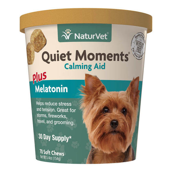 NaturVet - Quiet Moments Calming Aid Soft Chews