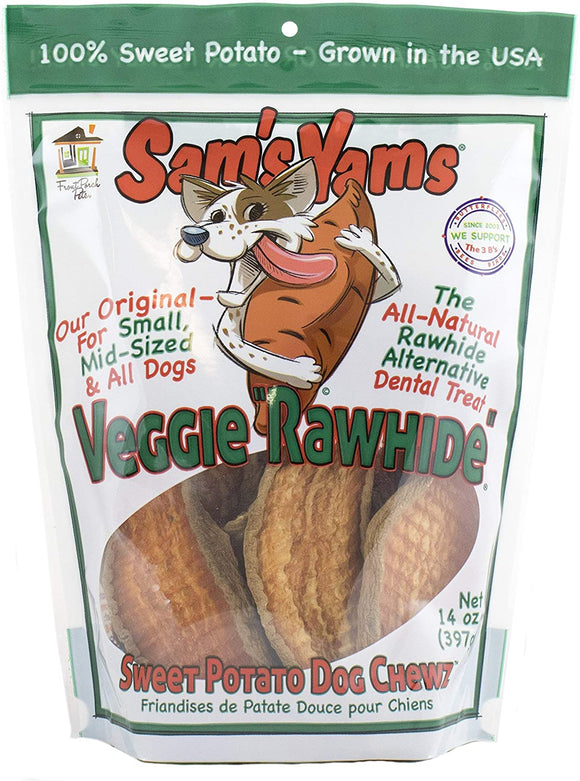 Sam's Yams - Veggie Rawhides