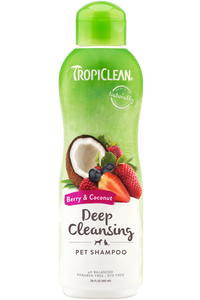 TropiClean - Berry & Coconut Deep Cleansing Shampoo